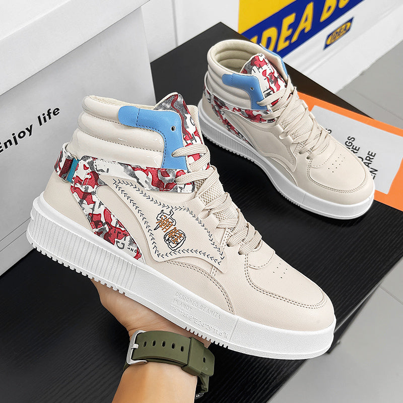 Sneakers AJ1 high-top, bărbați, monocolor