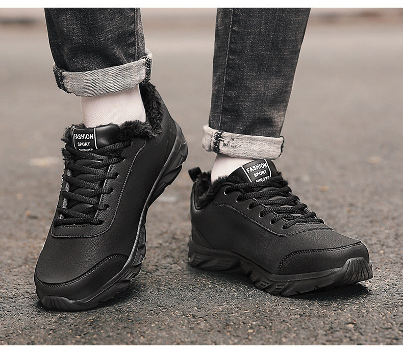 Încălțăminte pentru bărbați, de iarnă/toamnă, cu blană
