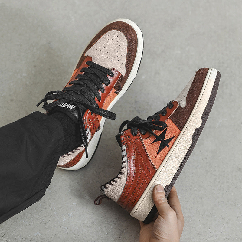 Sneaker unisex, casual cu șireturi, cu detalii de cusut, ușoare