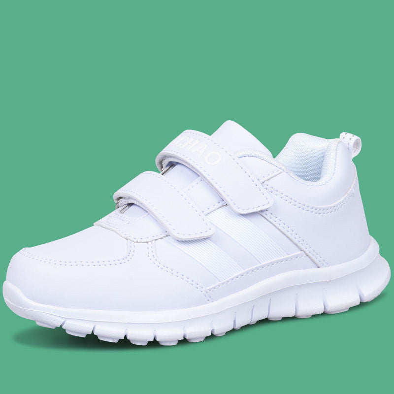 Încălțăminte pentru băieți, piele alb sau negru