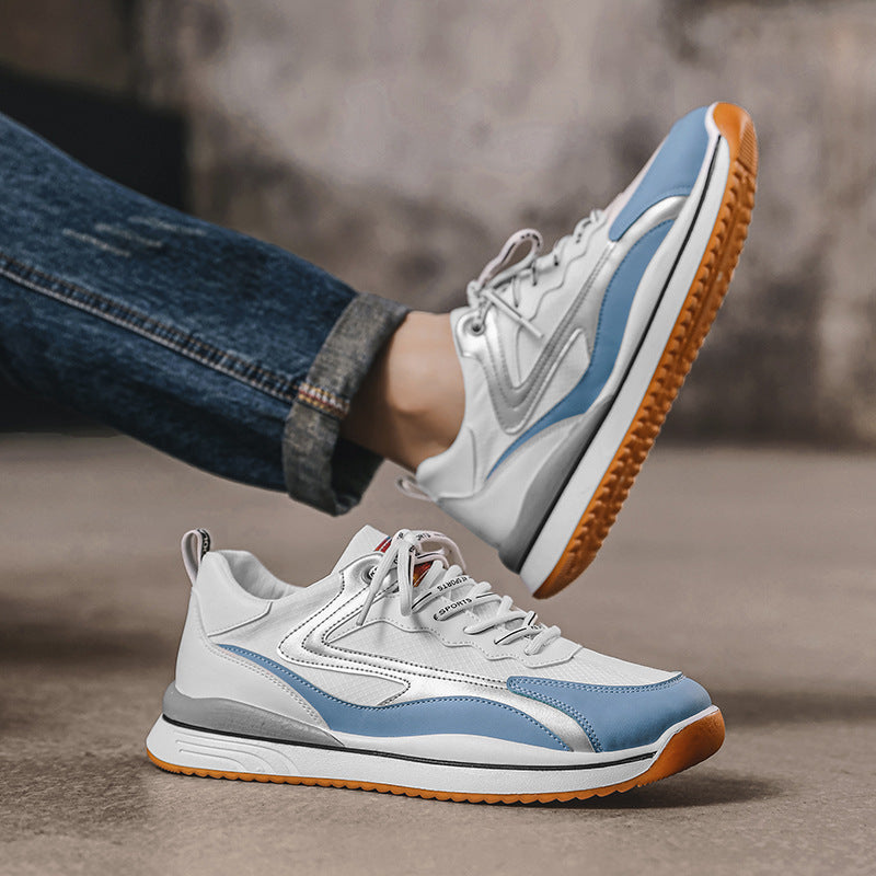 Sneaker casual, bărbați, albi sau gri