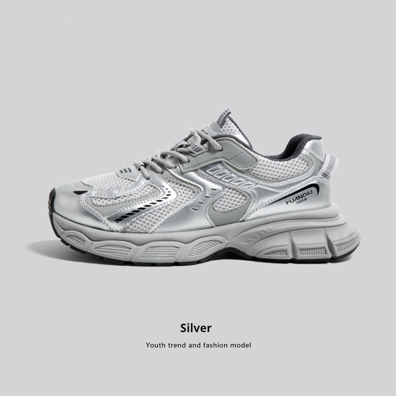 Pantofi sport cu șireturi, unisex, cu talpă din polietilenă