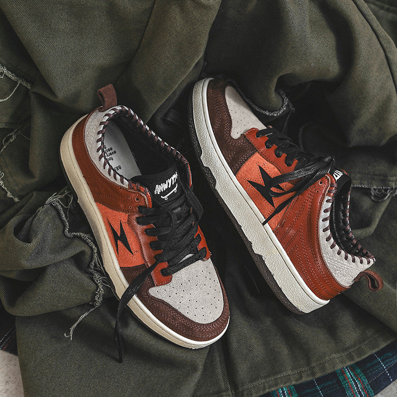 Sneaker unisex, casual cu șireturi, cu detalii de cusut, ușoare