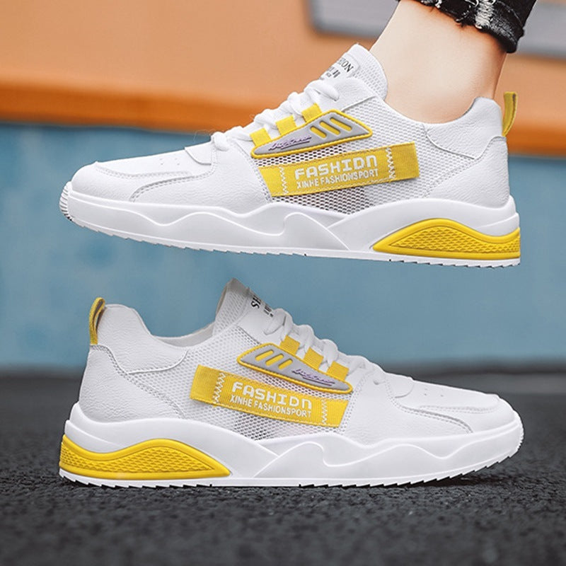 Încălțăminte sport monocolor, bărbați, răsuflabili