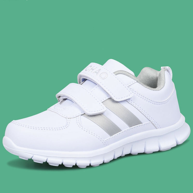 Încălțăminte pentru băieți, piele alb sau negru