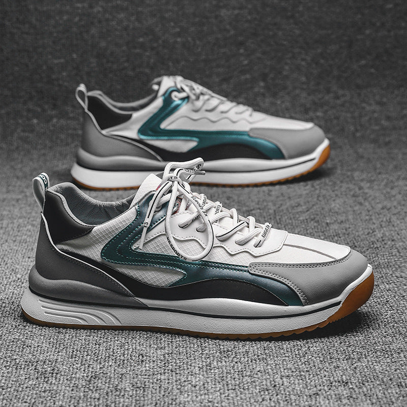 Sneaker casual, bărbați, albi sau gri