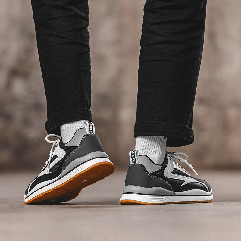 Sneaker casual, bărbați, albi sau gri