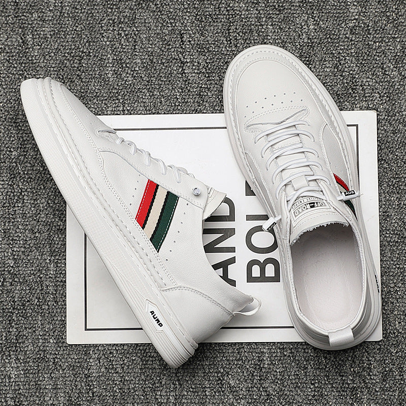 Sneaker casual, ortopedici pentru bărbați, albi