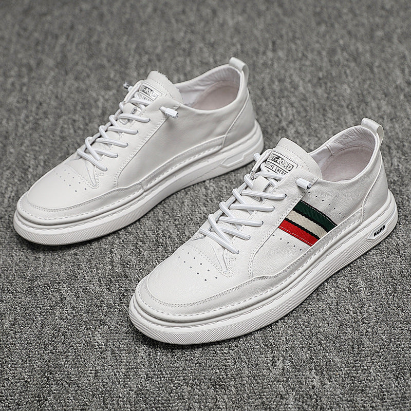 Sneaker casual, ortopedici pentru bărbați, albi